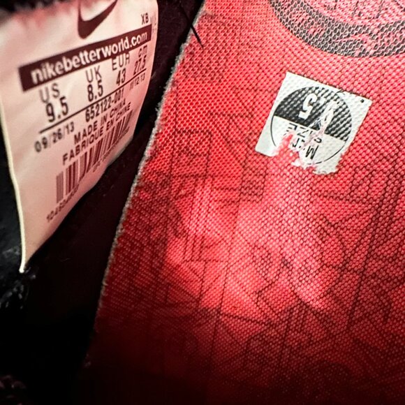 Nike Flystepper Black Shoes Men’s Size 9.5 2K3 TXT Platinum Pre-owned - Picture 8 of 11